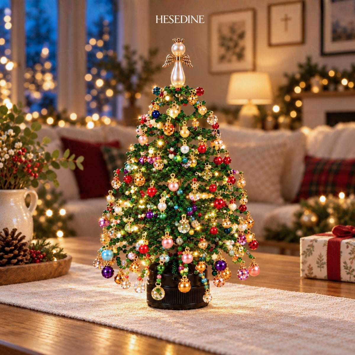 Merry Bead Christmas Tree Kit • Hesedine