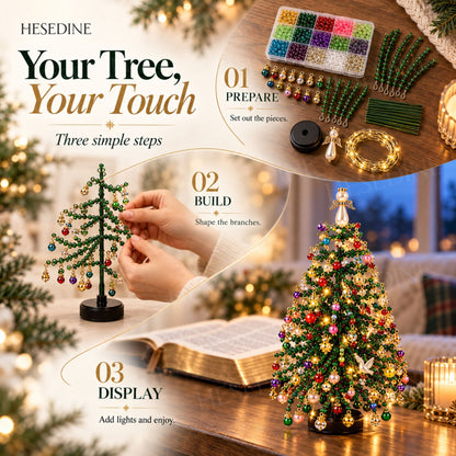 Merry Bead Christmas Tree Kit • Hesedine