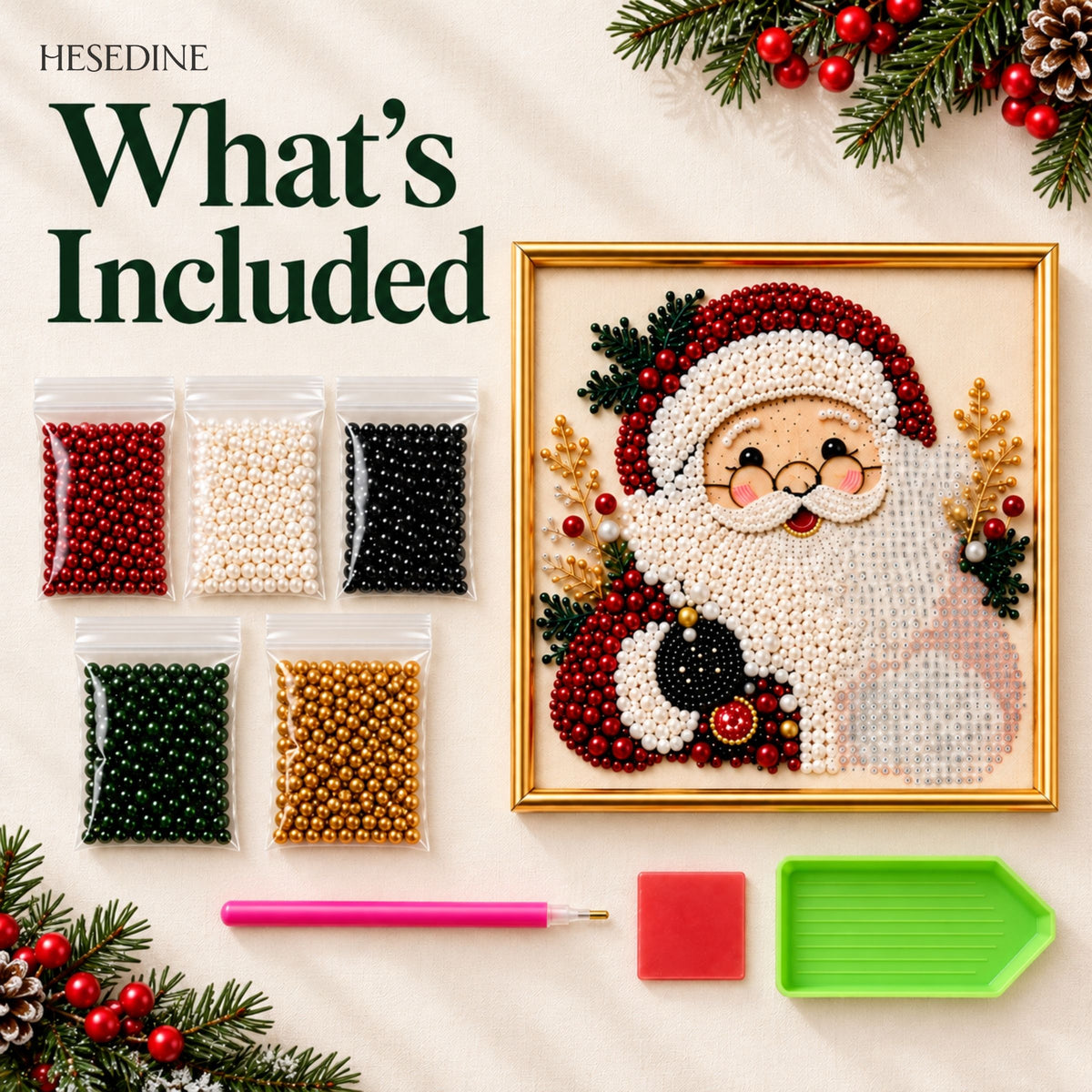 Sparkle Christmas Diamond Painting Kit • Hesedine