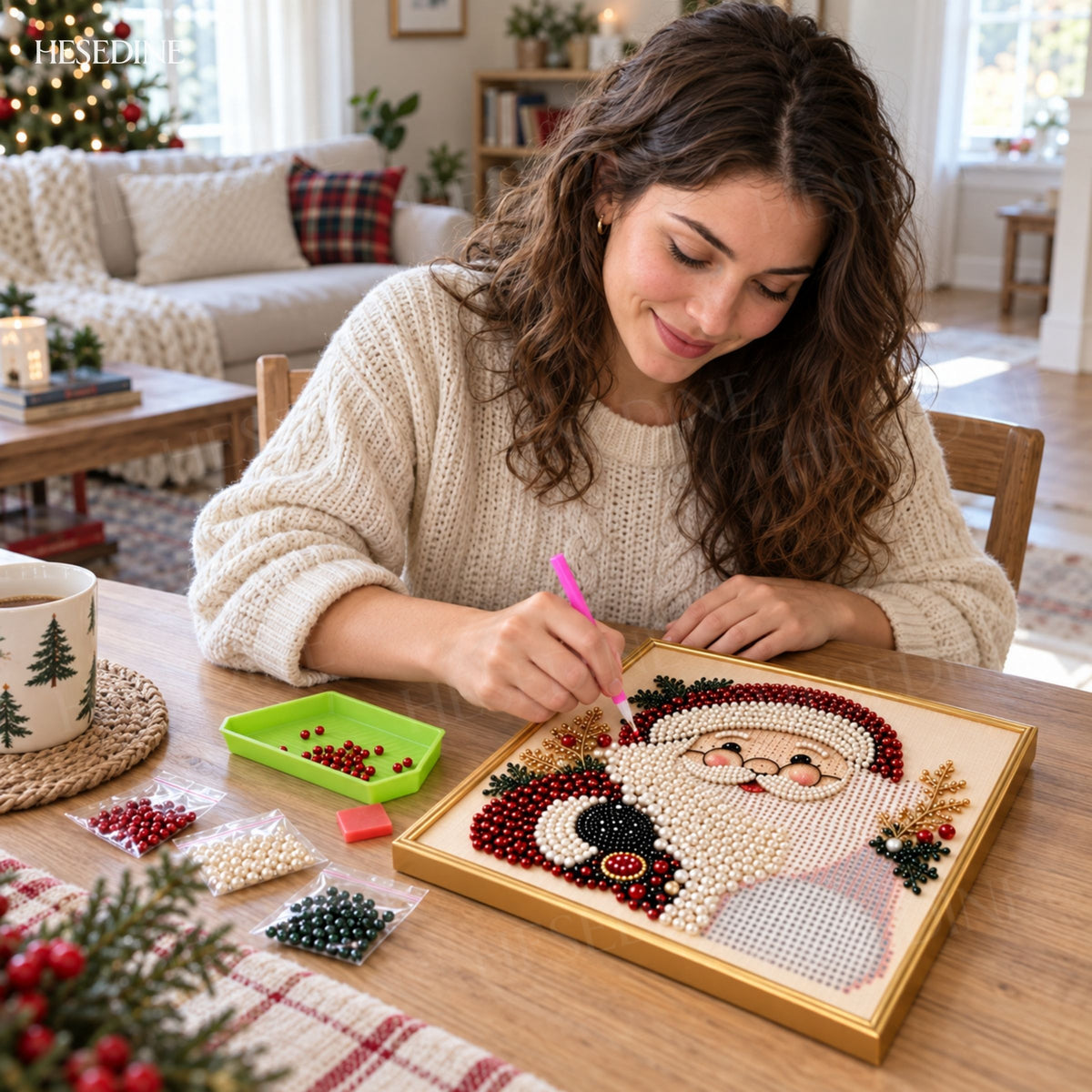 Sparkle Christmas Diamond Painting Kit • Hesedine