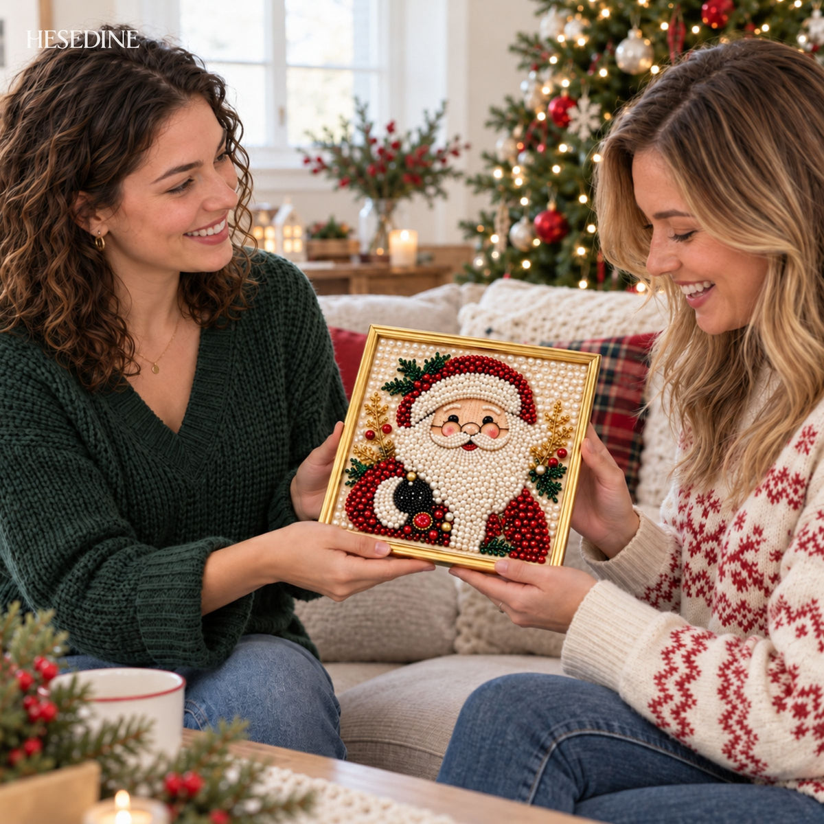 Sparkle Christmas Diamond Painting Kit • Hesedine
